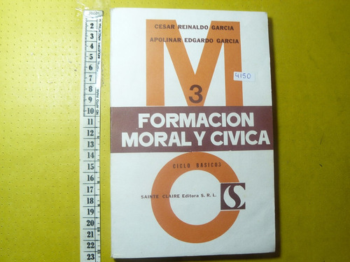 Libro Texto Formacion Moral Y Civica 3 1981