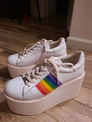 Zapatillas 47 Street Con Plataforma