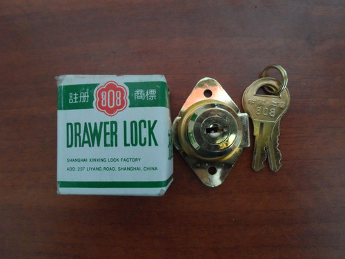 Cerradura Para Escritorio Hl600 Drawer Lock 7/8