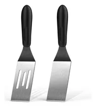 Comprar Espatulas En Angulo Para Servir (1 Ranurada+1 Lisa) Acero...
