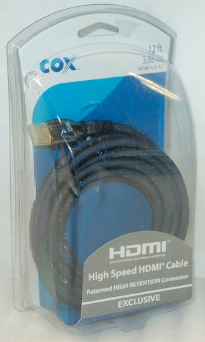 Cable Hdmi Cox 3.66m Cx-hd-12