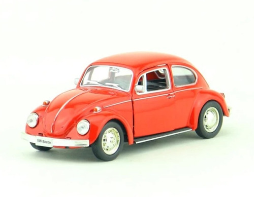 Auto De Colección Volkswagen Beetle Escarabajo Escala 1:36 