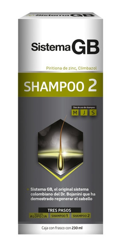 Shampoo Sistema Gb 2 Tratamiento De Perdida De Cabello