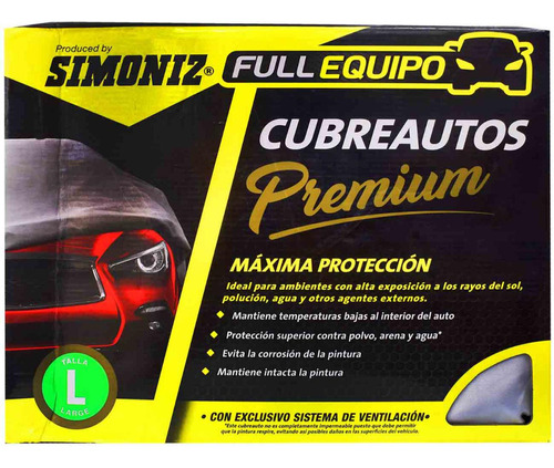 Cubreauto Premium Simoniz Talla L