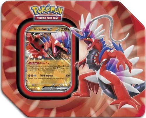 Pokémon Tcg Paldea Legends Tin - Original - Sobres - Cartas