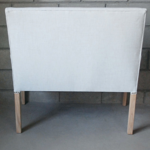 Imagen 5 de 9 de Silla Sillon Cabecera Puntera Apoyabrazos Doble Antimanchas