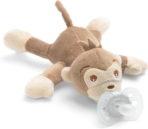 Chupón Avent Ultra Air Con Portachupón De Peluche Shnugle