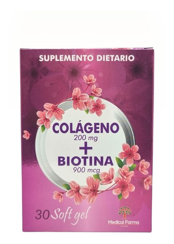 Biotina + Colágeno 30 Cápsulas Bl - Unidad a $29800
