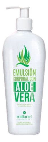 Emulsión Corporal Con Aloe Vera Millanel 500g
