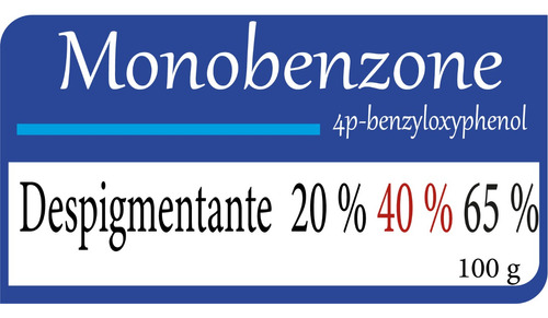  Monobenzona 40% 250gr  Despigmentante Permanente(vitiligo)