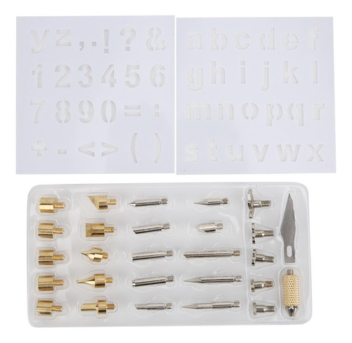 Puntas De Pluma Para Quemar Madera, 28 Unidades