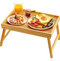 Comprar Bandeja De Cama Y Desayuno De Bambú Pipishell, Bandejas De C