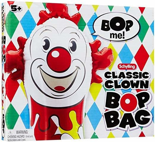 Schylling Clásico Payaso Bop Bolsa