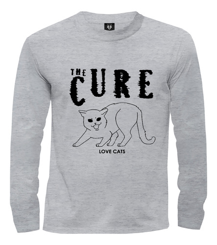 Camiseta Camibuzo Rock The Cure Love Cats
