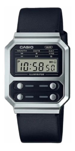 Reloj Casio A100wel 1a Retro  Negro Original