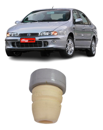 Kit Amortecedor Traseiro Fiat 2000 2007 Sampel Sk123s