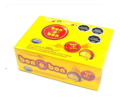 Chocolates Bon O Bon Display  30* 15 Gr(2 Display )-super