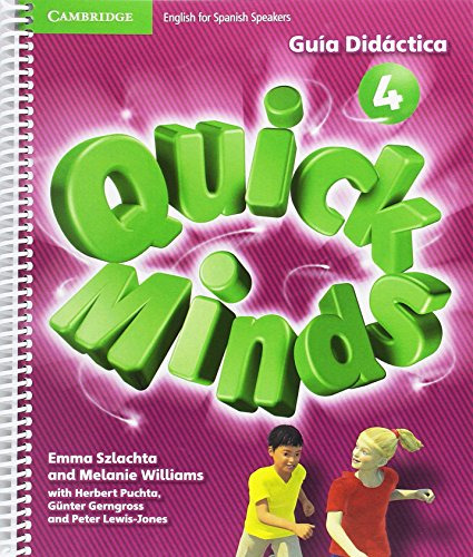 Libro Quick Minds Level 4 Guía Didáctica De Vvaa Cambridge