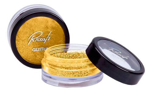 Glitter Unidade - Ricosti (bronze) Bronze Unidade Tom Da Maquiagem Dourado