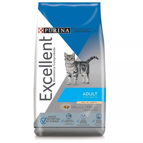 Excellent Gato Adulto 7,5kg - Ver Zonas Envío Gratis