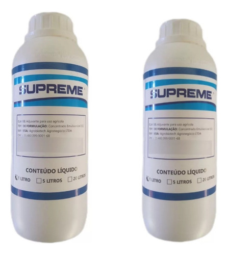 Óleo Mineral  Supreme  1 Litro - 3x