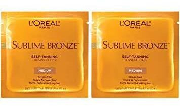 L'oreal Paris Sublime Bronze Autobronceador Toallitas, 2 Rec