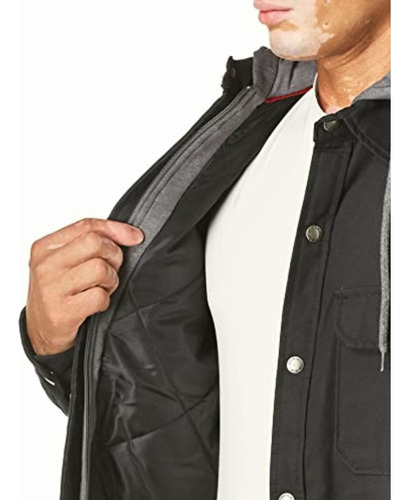 Dickies Chaqueta De Forro Polar Con Capucha Para Hombre Con