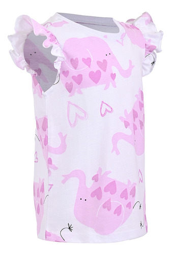 Set Playera De Bebe Niña 4 Piezas