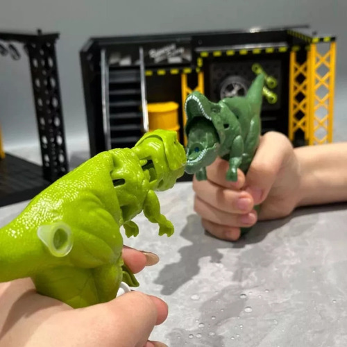 M Juguete De Dinosaurio For Niños Que Dispara Chorros De