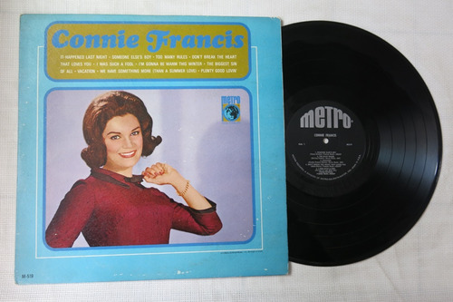 Vinyl Vinilo Lp Acetato Connie Francis Jazz