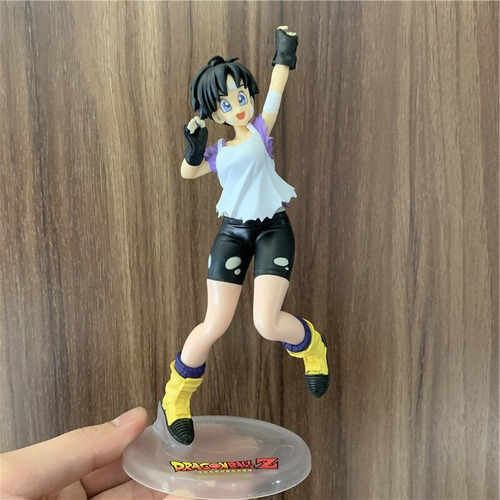 Figura Dragon Ball Z Videl En Pedestal 20 Cm