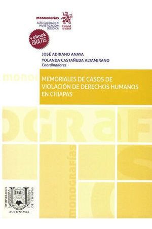 Libro Memoriales De Casos De Violación De Derechos Humanos E