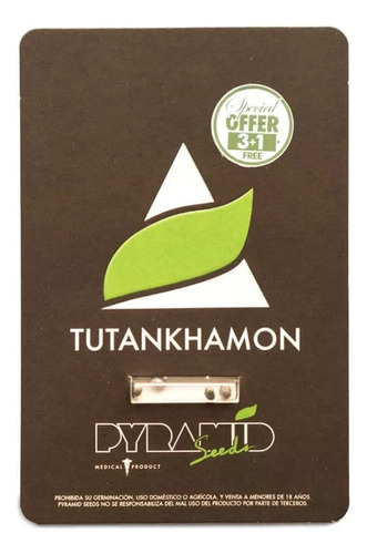 Semillas De Colección Tutankhamon X3 +1 Fem Pyramid Seeds