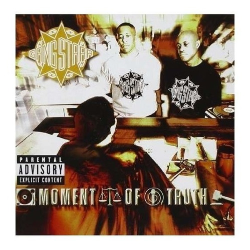 Gang Starr Moment Of Truth Holland Import  Cd