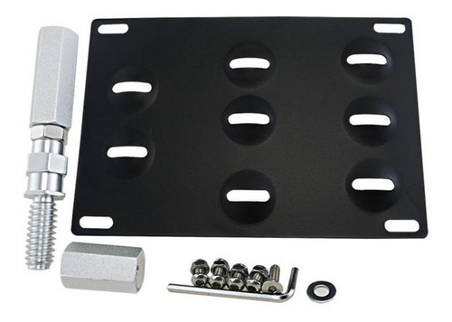 Imagen 1 de 7 de Portaplaca Towplate Bmw E46 E90 Mini R56 Kit Recolocacion