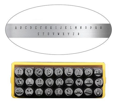 Herramienta De Estampado De Metal Conjunto De Joyas Escribe