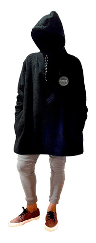 Buzo Urbano Oversize Polar Soft Unisex Muy Suave Y Abrigado