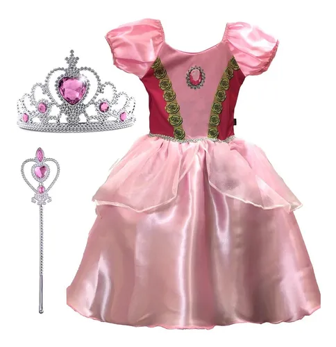Mercado livre vestido best sale princesa