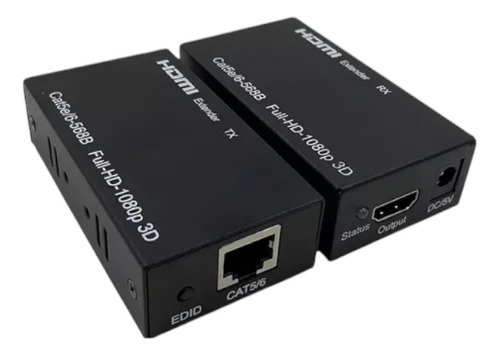 Extensor Video Hdmi Hasta 60 Mts Rj45 Por Cable Utp Activo