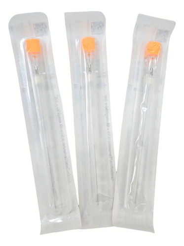 Aguja Spinocan Para Anestecia Intradural Tipoquincke C/25 Pz Calibre De Las Agujas 20