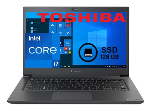 Laptop Portatil Toshiba Core I7 11va Ssd 128gb Ram 8gb Led14