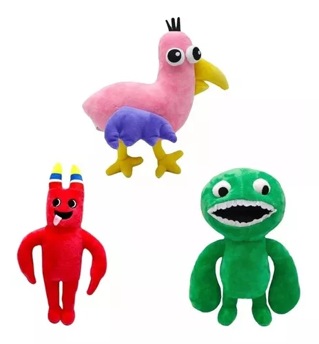 Kit 3 Pelúcias Creche Garden Of Bambam Jogo Jumbo Josh