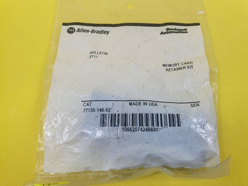 Allen Bradley 77135-146-52 Kit Retén Tarjeta De Memoria