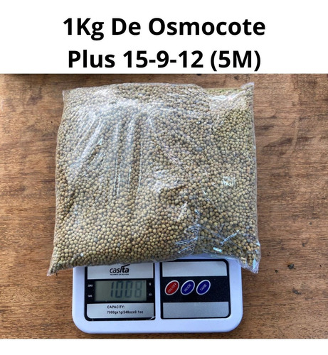 Fertilizante Adubo Osmocote Plus 15-9-12 (5m) - 1 Kg