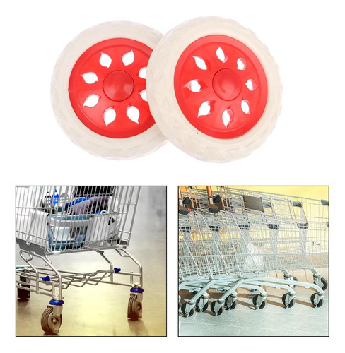 Ruedas Plegables Para Carrito De Compras, Ruedas Para