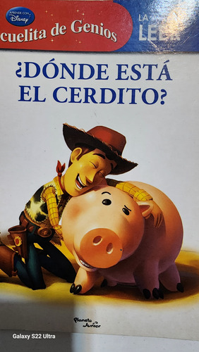 Donde Esta El Cerdito.escuelita De Genios.toy Story. Papel