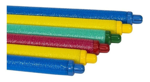 Henri Trampolim Kids Cama Elástica 2.44 m Cor Da Proteção Das Molas Multicolor e Tela Preta
