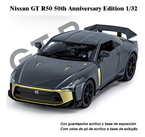 Nissan Gtr50 Edition 50º Aniversario Miniatura Metal Coc [u]