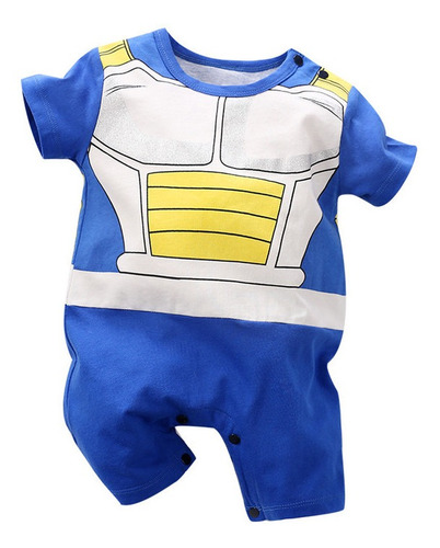 Imagen 5 de 6 de Pack 2 Manga Corta Niño Anime Enteritos Para Bebés Verano