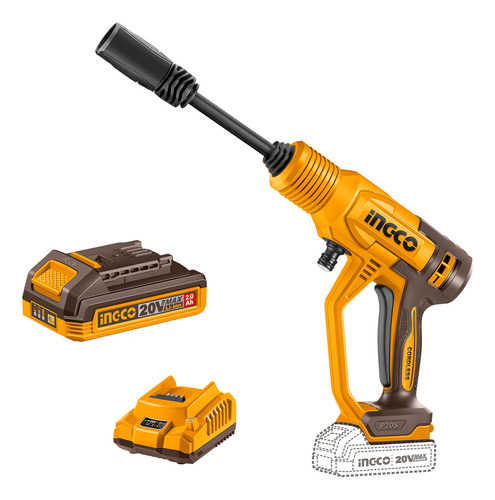 Lavadora Jato De Alta Pressão C/ Bateria 20v E Acessorios
